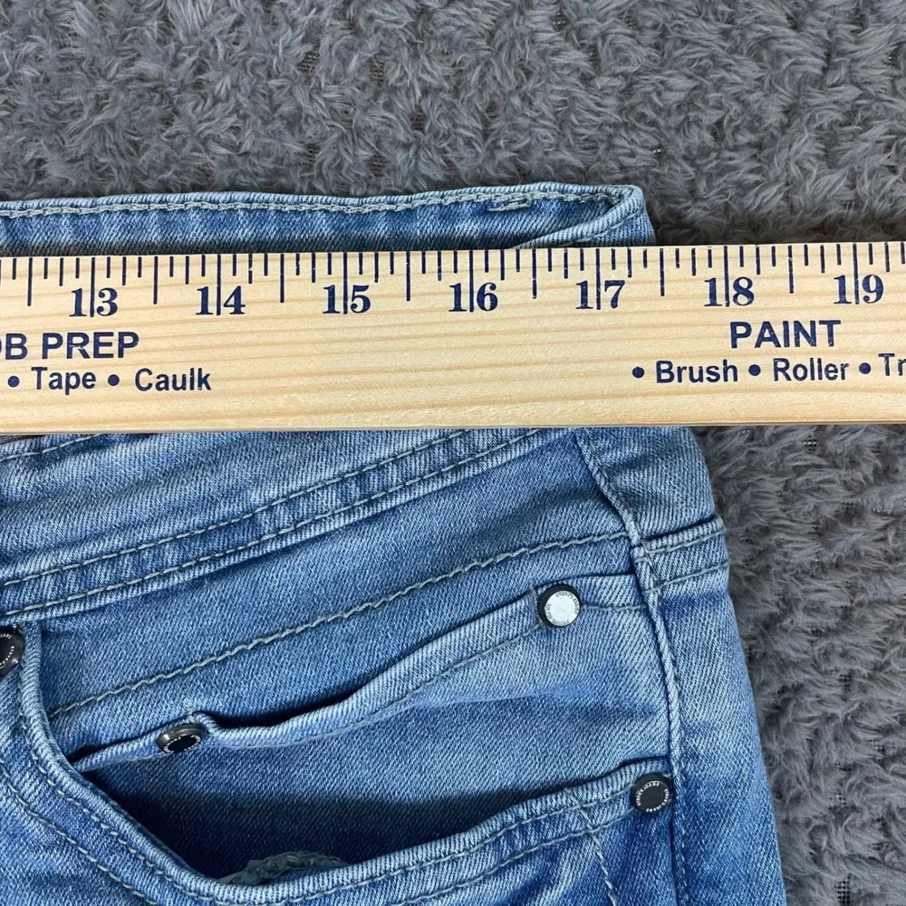 Men's Light Blue Denim Jeans - Picture 6 of 8